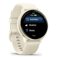 Garmin vívoactive 6 3,05 cm (1.2") AMOLED 42 mm Digitaal 390 x 390 Pixels Touchscreen Wit Wifi GPS - thumbnail