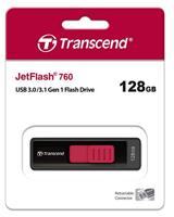 Transcend JetFlash® 760 USB-stick 128 GB Zwart TS128GJF760 USB-A 3.2 Gen 1 - thumbnail