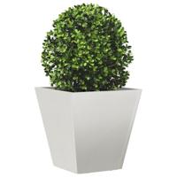 Plantenbakken 2 st 30x30x30 cm roestvrij staal - thumbnail