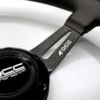 Race stuurwiel OCC Motorsport OCCVOL016 Zwart Leer Ø 35 cm - thumbnail