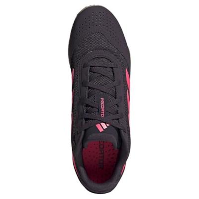 Volwassenen Zaalvoetbalschoenen Adidas 6 Predator Club IN Zwart - Maat: 42 2/3