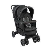 BAMBISOL Dubbele Kinderwagen - Volledig uitgerust - Inclusief regenhoes - Eenvoudig opvouwbaar - thumbnail