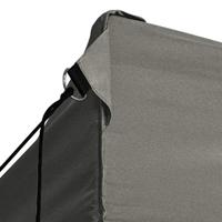 Partytent inklapbaar 3x4 m staal antraciet - thumbnail