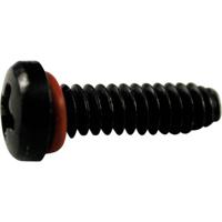 Hammond Electronics Schroef Staal Zwart (l x b) 12 mm x 3.50 mm 100 stuk(s) - thumbnail