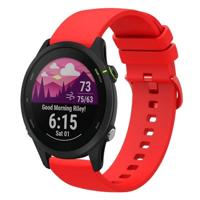 Garmin Venu 3s / Vivoactive 4s / Venu 2s / Vivomove 3s / Forerunner 255s - Soft siliconen bandje - Rood - thumbnail