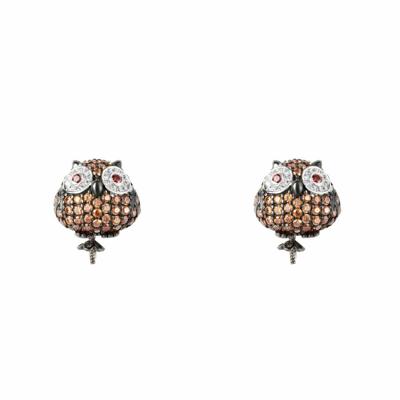 Dames oorbellen Lancaster JLA-EAR-OWL-4 1,2 cm