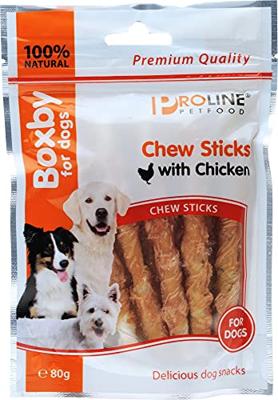 Boxby Chew Sticks Kip 80 g