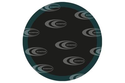 Bompar Patches 15 mm 200 e. - Zwart Bompar Patches 15 mm 200 e. - Zwart