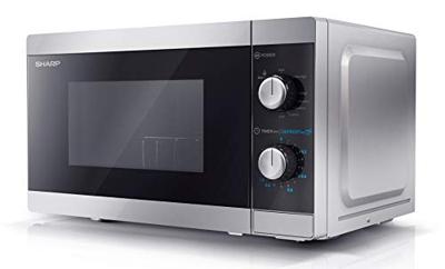 Sharp YC-MG01ES Magnetron Zwart, Zilver 800 W Grillfunctie - thumbnail