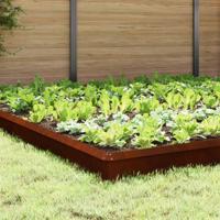 VidaXL Slakkenhekken 20 pcs roestig cortenstaal - thumbnail