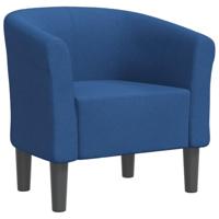 Kuipstoel stof blauw - thumbnail