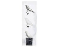 3 Glazen vogels op clip zilveren mix KSD Decoris - Decoris - thumbnail