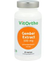 Gember extract 500 mg - thumbnail