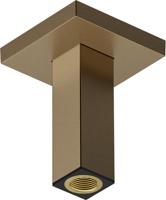 Hansgrohe plafondaansluiting E 10 cm, Brushed Bronze - thumbnail