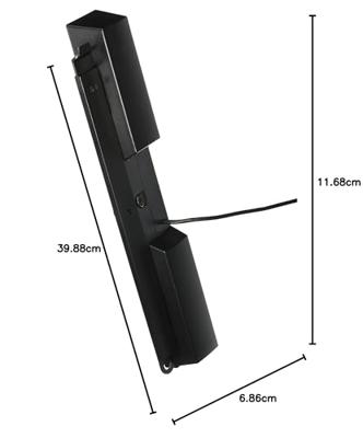 Lenovo USB Soundbar 2.0 PC-luidsprekers Zwart