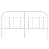 Hoofdbord metaal wit 180 cm - thumbnail