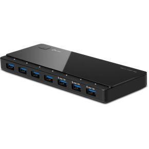 TP-Link UH700 interface hub USB 3.2 Gen 1 (3.1 Gen 1) Micro-B 5000 Mbit/s Zwart TP-Link UH700 interface hub USB 3.2 Gen 1 (3.1 Gen 1) Micro-B 5000 Mbit/s Zwart