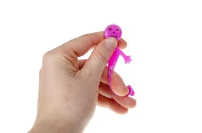 LG-Imports Stretchy emotie poppetje kleur - thumbnail