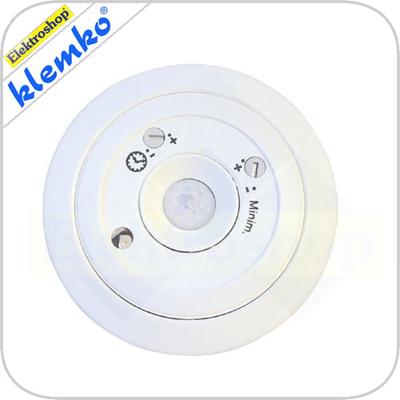 Aanwezigheiddetector plafond inbouw pir 10,8-28Vdc, uitgang