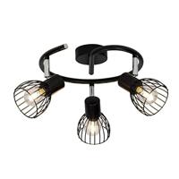 Brilliant Blacky 62133/06 Plafondspot LED E14 120 W Zwart - thumbnail