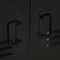 Badkamerkast 38x33x160 cm massief recycled hout - thumbnail