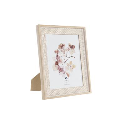 Fotolijsten DKD Home Decor Natuurlijk Hout Hout MDF 26,5 x 2 x 32 cm