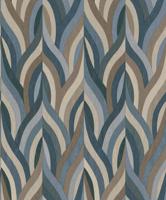 Dutch Wallcoverings Arabesque - Arabesque Blue - Multi - thumbnail