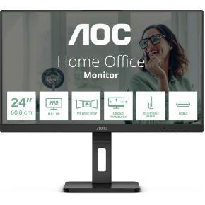 AOC Pro-Line 24P3CV LED-monitor Energielabel E (A - G) 61 cm (24 inch) 1920 x 1080 Pixel 16:9 4 ms HDMI, DisplayPort, Hoofdtelefoonaansluiting, USB-A 3.2 Gen