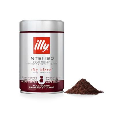 illy Intenso (Donkere Branding) - Gemalen filterkoffie 250 GR