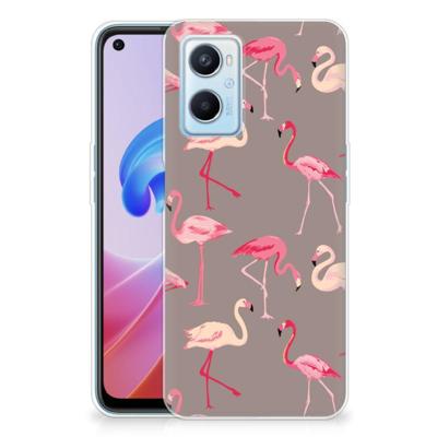 OPPO A96 | OPPO A76 | TPU Hoesje | Flamingo