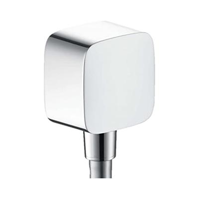 Hansgrohe FixFit muuraansluitbocht met terugslagklep, chroom