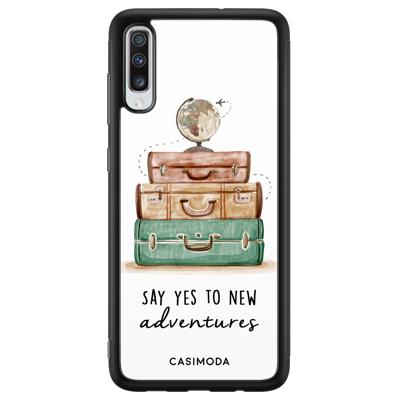 Samsung Galaxy A70 hoesje - Wanderlust Samsung Galaxy A70 hoesje - Wanderlust