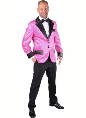 Glitter colbert, pink