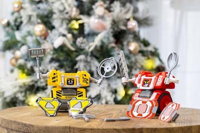 Silverlit Robo Street-Kombat-Twin Speelgoedrobot Silverlit Robo Street-Kombat-Twin Speelgoedrobot