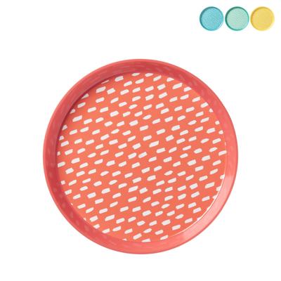 Bordenset 4-delig Ø21cm kunststof