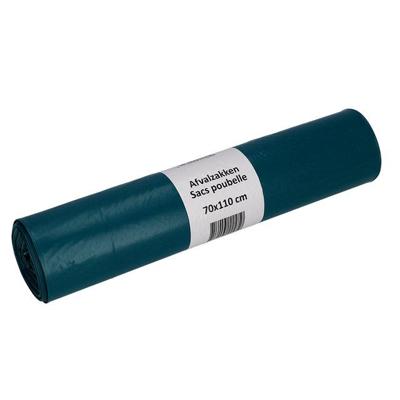 Afvalzak cleaninq 70x110cm recycled t70 120l blauw | 10 stuks