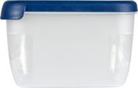 Curver grand chef vershoudbak rechthoek 2.4l transparant/donkerblauw - thumbnail