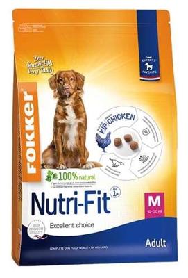 Fokker Nutri-Fit M hondenvoer 2 x 13 kg