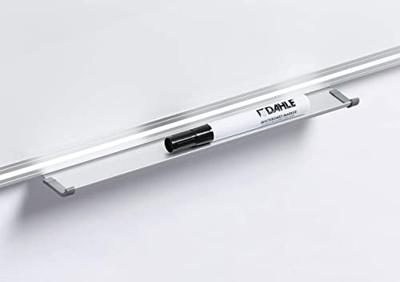 Dahle Whiteboard Basic Board 96150 (b x h) 600 mm x 450 mm Wit Gelakt Horizontaal- of verticaalformaat, Incl. opbergbakje