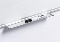 Dahle Whiteboard Basic Board 96150 (b x h) 600 mm x 450 mm Wit Gelakt Horizontaal- of verticaalformaat, Incl. opbergbakje - thumbnail