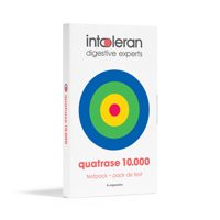 Quatrase 10.000 - Testpack 6 Capsules | FODMAP Enzymenmix | Verteren van Lactose, Fructose, Fructanen & Galactanen en Sucrose | Intoleran - thumbnail