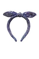B.Nosy winter haarband meisjes - paars - Ava - pailletten - thumbnail