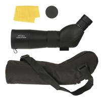 Dörr Danubia 538240 Zoom Spotting Scope Vos 16-40x60 (behuizing met rubberen arminatie, 45 graden schuin kijk) zwart - thumbnail
