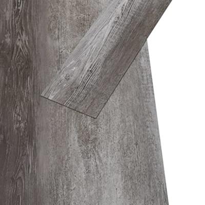 Vloerplanken zelfklevend 5,02 m 2 mm PVC gestreept houtkleurig - thumbnail