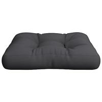 VidaXL Palletkussen 58x58x10 cm stof zwart - thumbnail