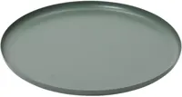 Decoris schaal metaal rond 42x2.5cm groen - thumbnail