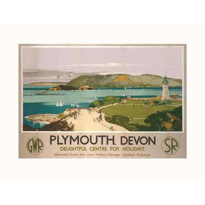 Kunstdruk Plymouth 3 80x60cm