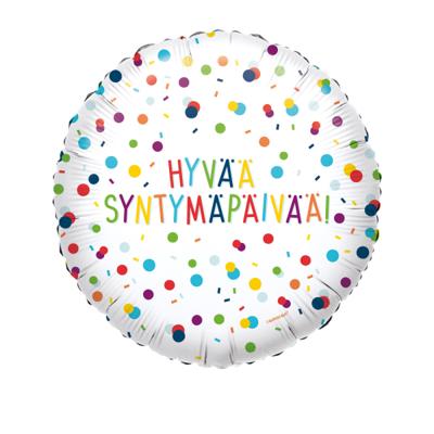 Amscan Folie ballon confetti 43 cm | 100 stuks