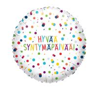 Amscan Folie ballon confetti 43 cm | 100 stuks - thumbnail