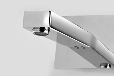 Wastafelmengkraan Inbouw Sapho Latus 1-hendel Uitloop Recht 16.5 cm Chroom